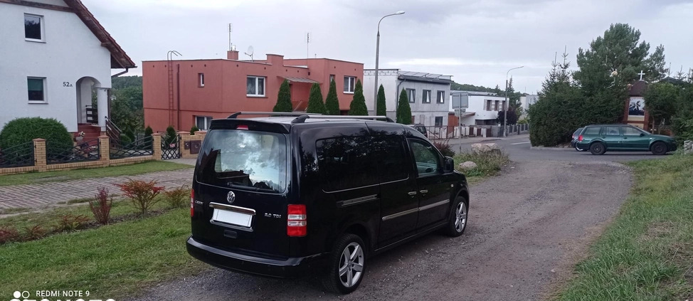 Volkswagen Caddy cena 44900 przebieg: 179000, rok produkcji 2014 z Chodzież małe 352